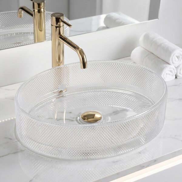 Countertop washbasin REA Mirella Transparent