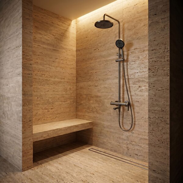 Shower Set Rea Arcos Titan