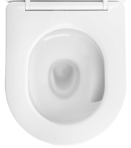 Toilet bowl Rea Carlo Mini Tornado NF WHITE GOLD
