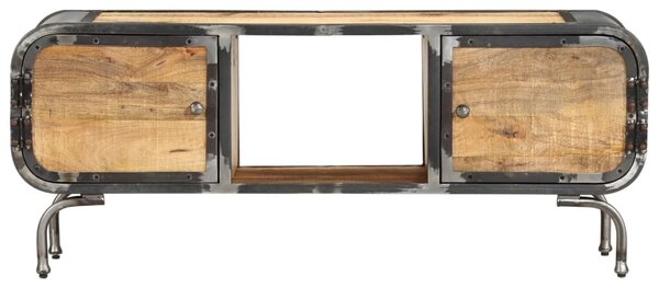 TV Cabinet 110x30x42 cm Solid Wood Mango