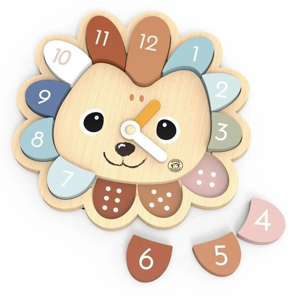 Speedy Monkey Hedgehog Educational Clock