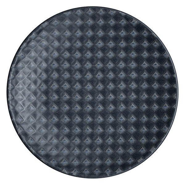 Impression Charcoal Blue Diamond Small Plate -