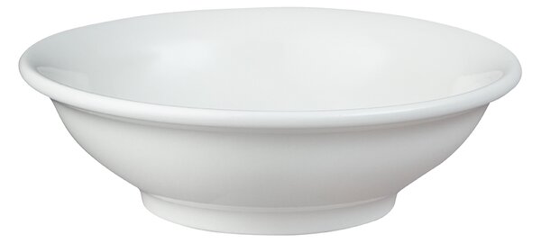 Classic White Small Shallow Bowl -