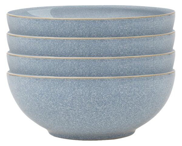 Elements Blue Alt Coupe Cereal Bowl - Set Of 4 -