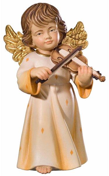 Benedict Angel with violin