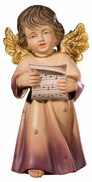 Benedict Angel with sheet music