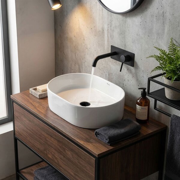 Ceramic Countertop Basin Rea Nadia 46