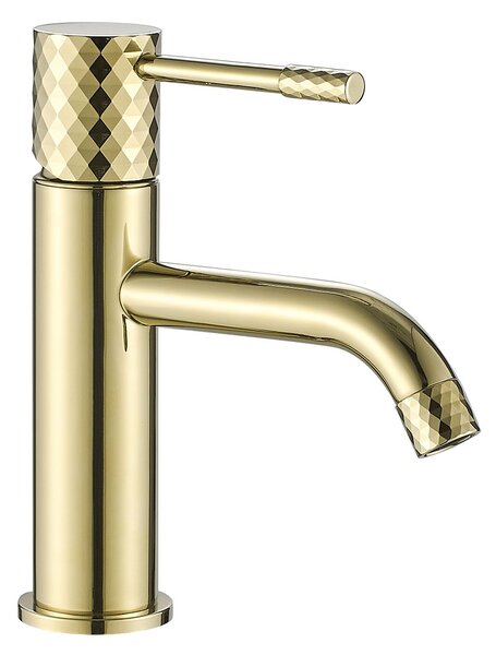 Bathroom faucet Rea Lungo Diamond Gold